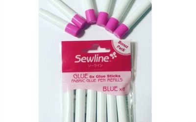 Sewline Fabric Pen Glue Refill Blue 2 Pack FAB50013